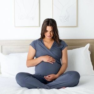 Davy Maternity & Nursing Pajama Set, From Kindred Bravely